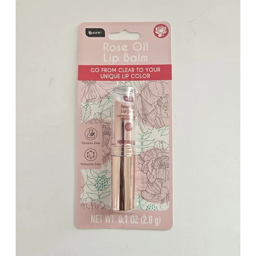B.Pure Rose Oil Lip Balm ph adapting